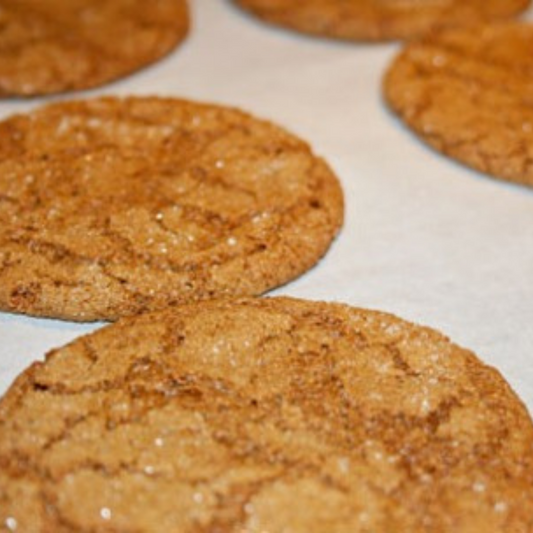 Molasses Ginger Cookies