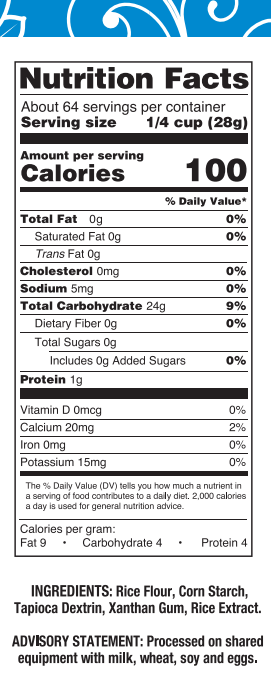 Perfect Cup for Cup Gluten Free Recipe Ready Flour (4 lbs)