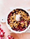 Blueberry Rhubarb Crumble